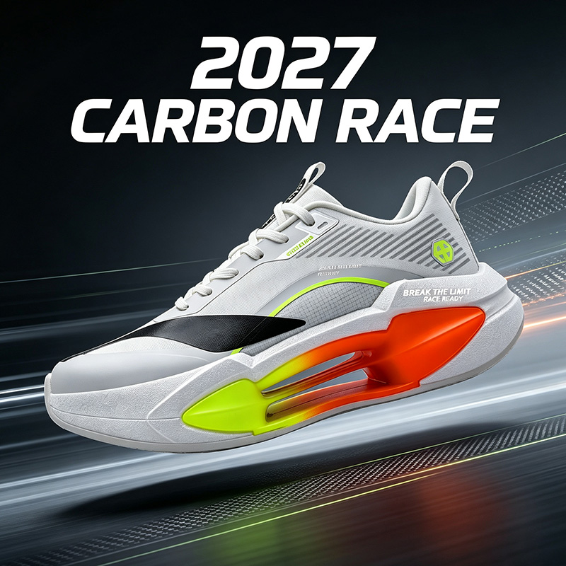 Men'S Shoes Professional - 2027 Carbon Plate Running Shoes Men