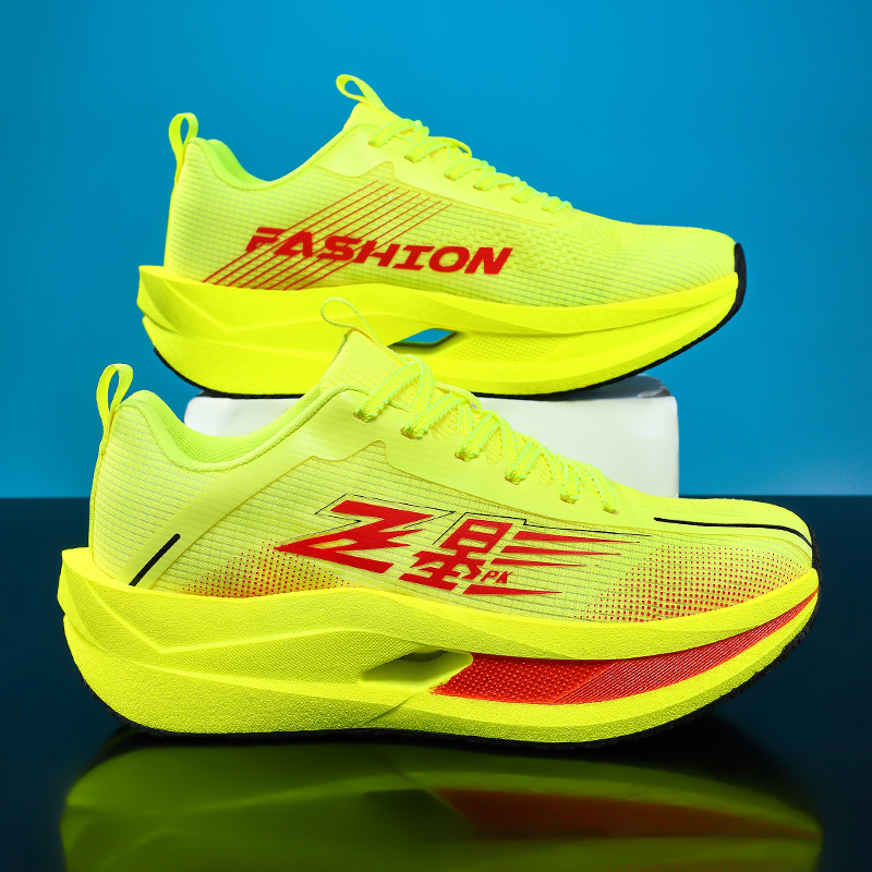 Men'S Shoes Professional - Running Shoes Men Carbon Board Marathon