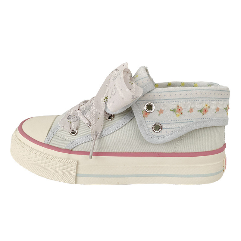Casual Sneaker Low - 2026 New Women Canvas Sneaker Floral