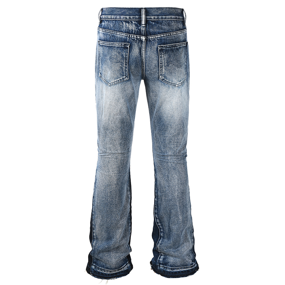 Men's Spliced Boot Cut Denim J - đánh giá và giá Men Shoes Jeans