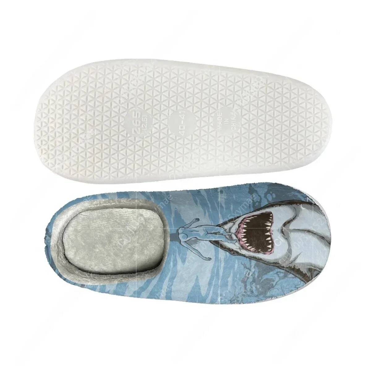 Sawtooth Shark Design Warm Cot - đánh giá và giá Men Shoes Designer