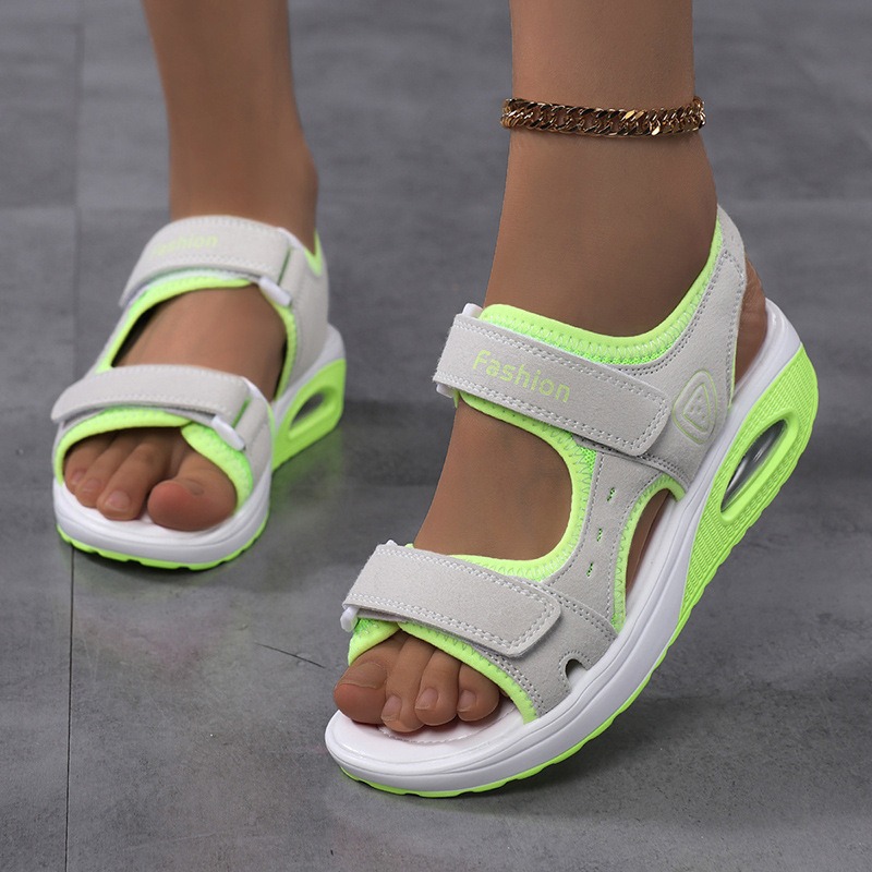 Women's Orthopedic Air Cushion - đánh giá và giá Velcro Strap Sandal