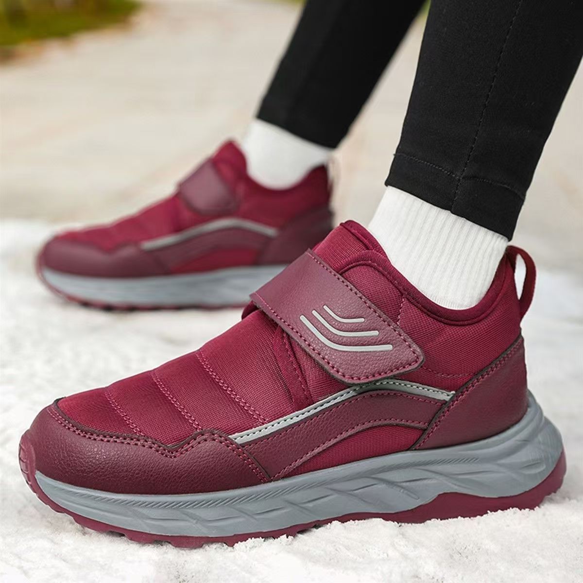Men Winter New Big Size Velcro - đánh giá và giá Men Shoes Velcro