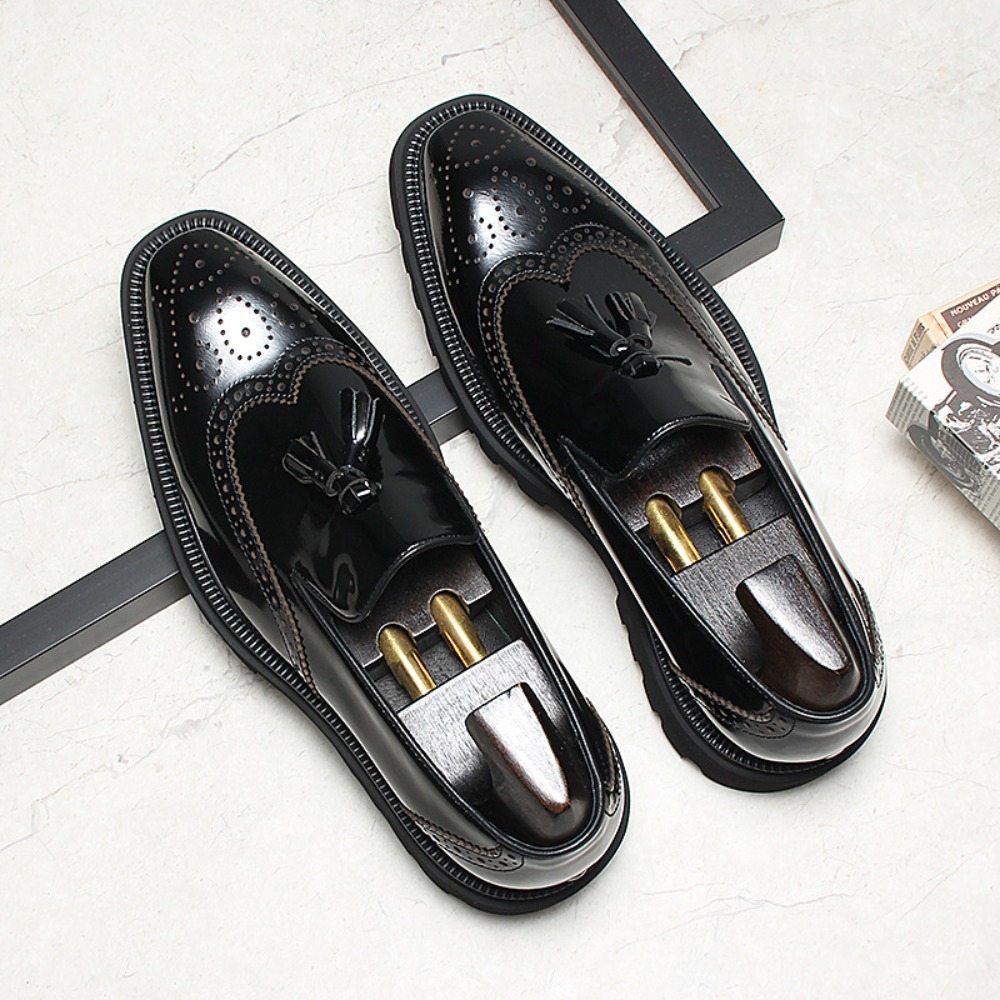 Men's Casual Business Leather  - đánh giá và giá Men Shoes Eu To Us