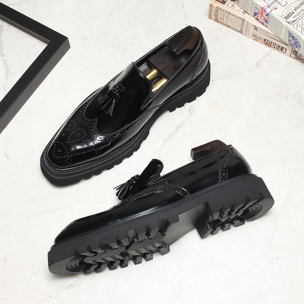 Men's Casual Business Leather  - đánh giá và giá Men Shoes Eu To Us