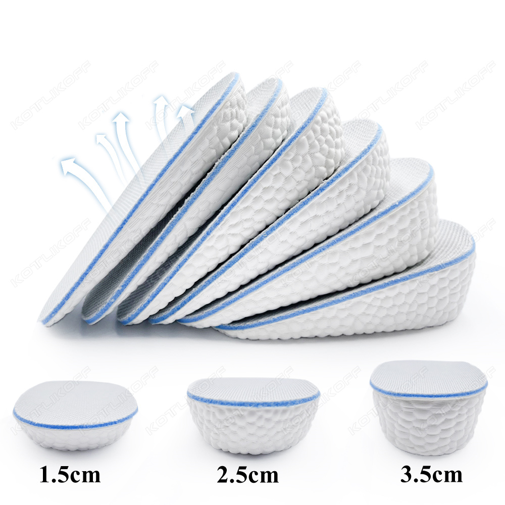 Height Increase Insoles Sponge - đánh giá và giá Men Shoes Outlet