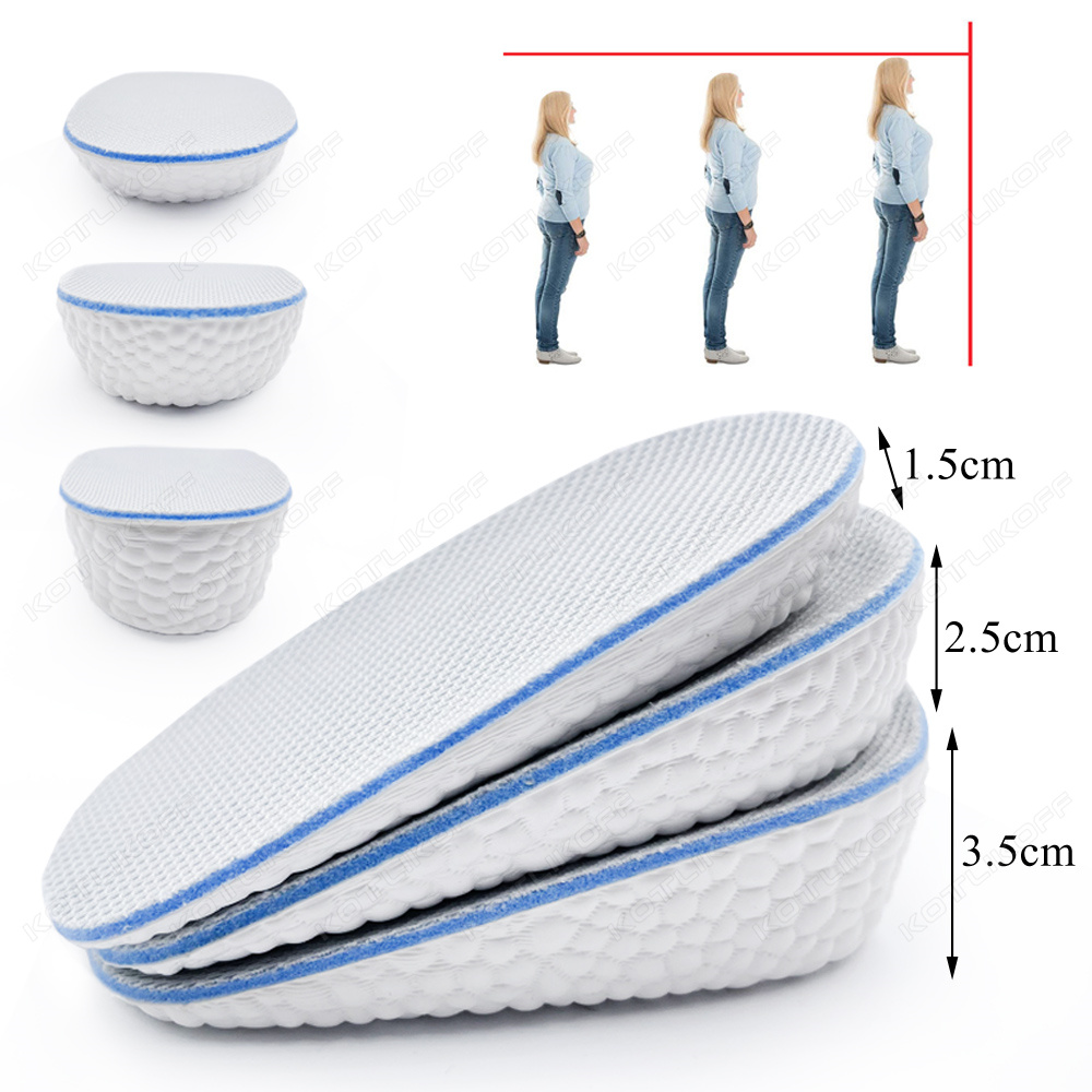 Height Increase Insoles Sponge - đánh giá và giá Men Shoes Outlet
