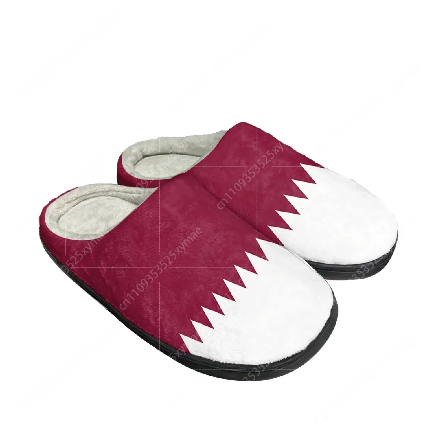 Qatar Flag Home Cotton Custom  - đánh giá và giá Men Shoes Qatar