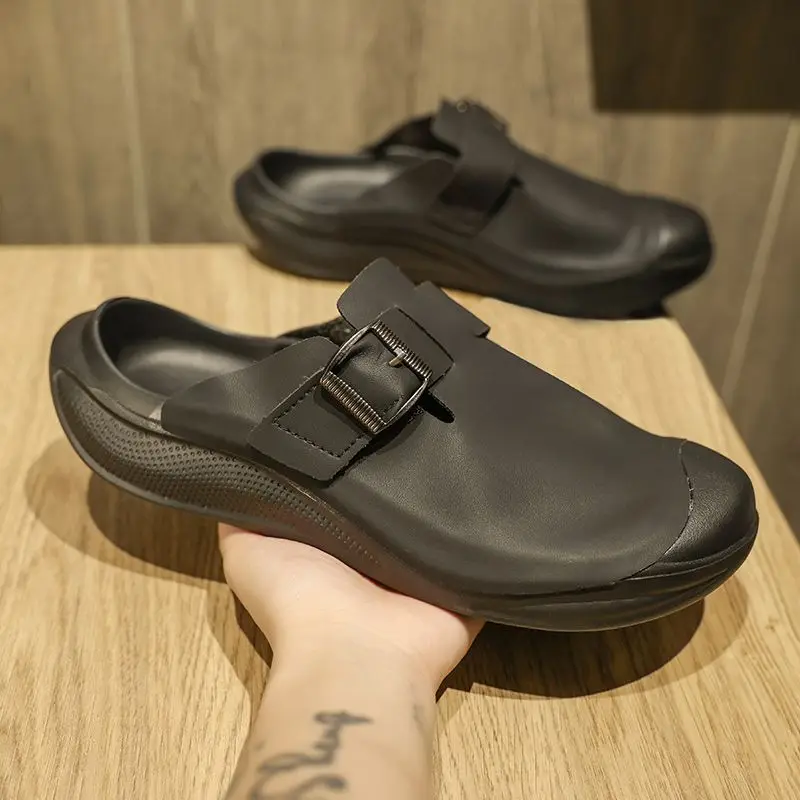 Slides Half Flat Outdoor Desig - đánh giá và giá Men'S Shoes Birkenstock