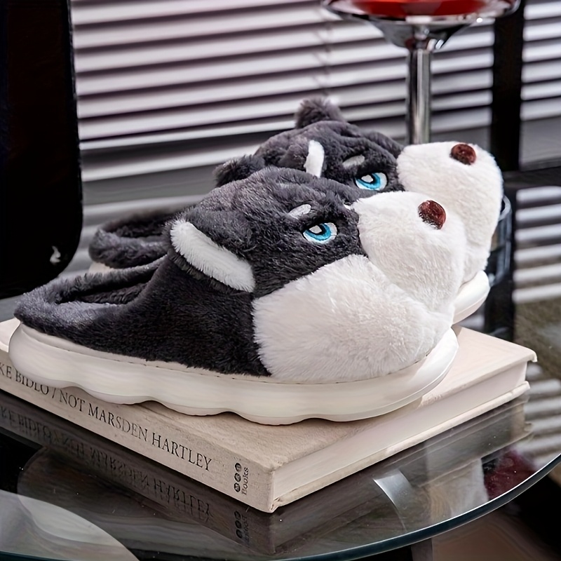ZUOFU Cute Husky Dog Plush Sli - đánh giá và giá Men Shoes Eu To Us