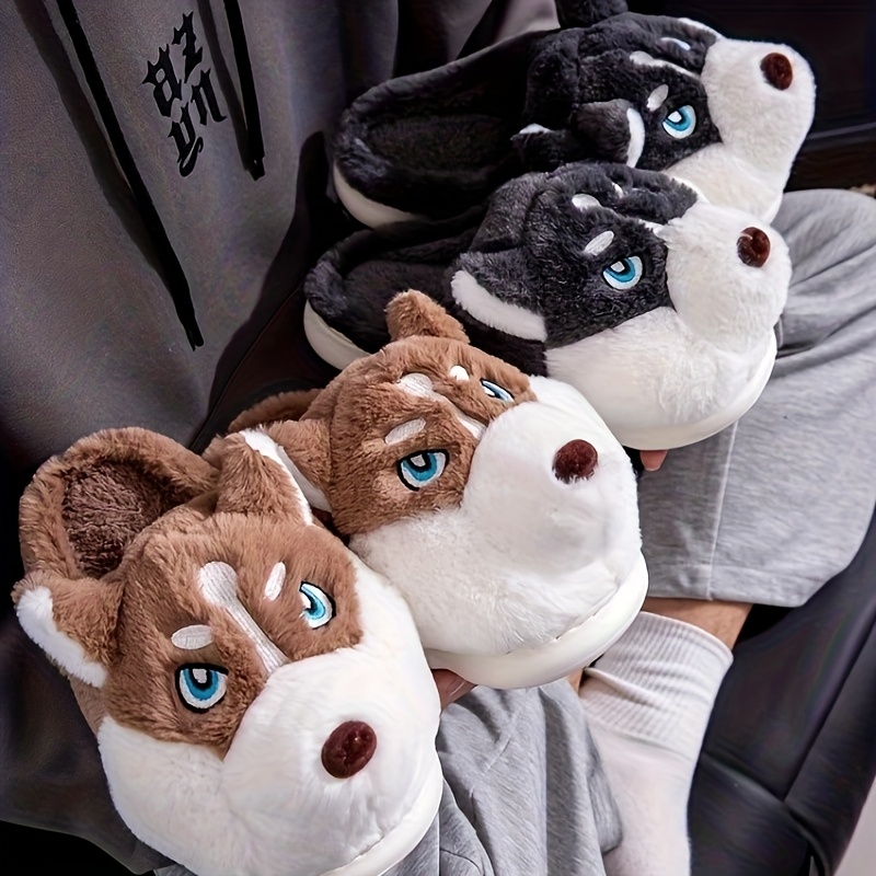 ZUOFU Cute Husky Dog Plush Sli - đánh giá và giá Men Shoes Eu To Us