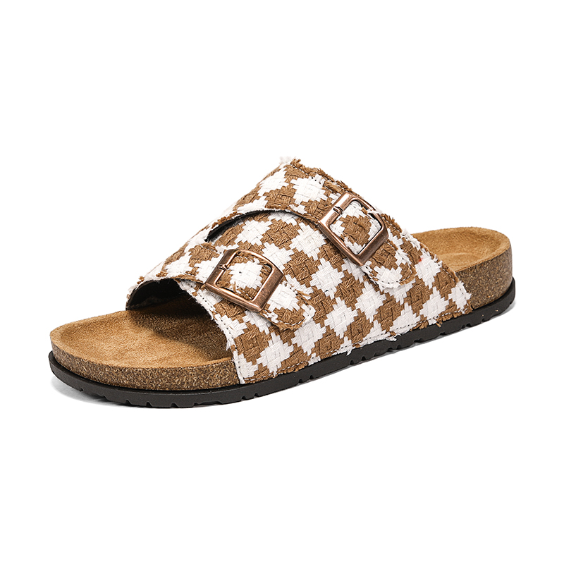 Vintage Plaid Cork Footbed Sli - đánh giá và giá Men'S Shoes Birkenstock