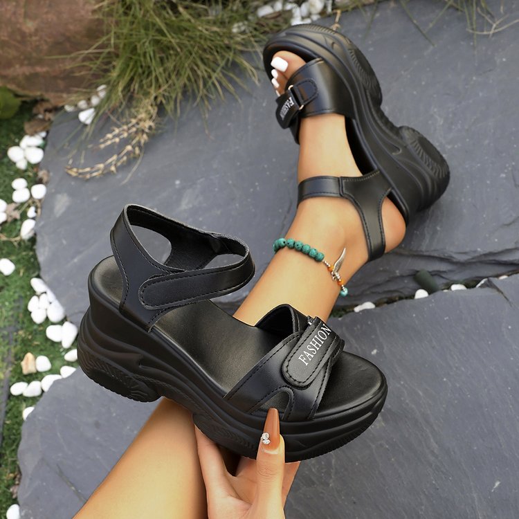 Casual Sporty Women's Sandals  - đánh giá và giá Velcro Strap Sandal