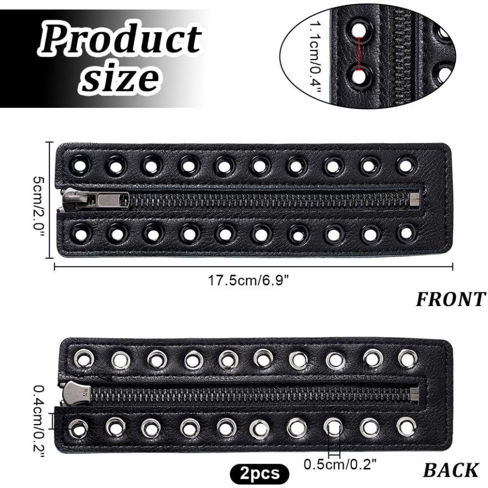 Leather Boot Zipper Inserts 6. - đánh giá và giá Men Shoes Outlet
