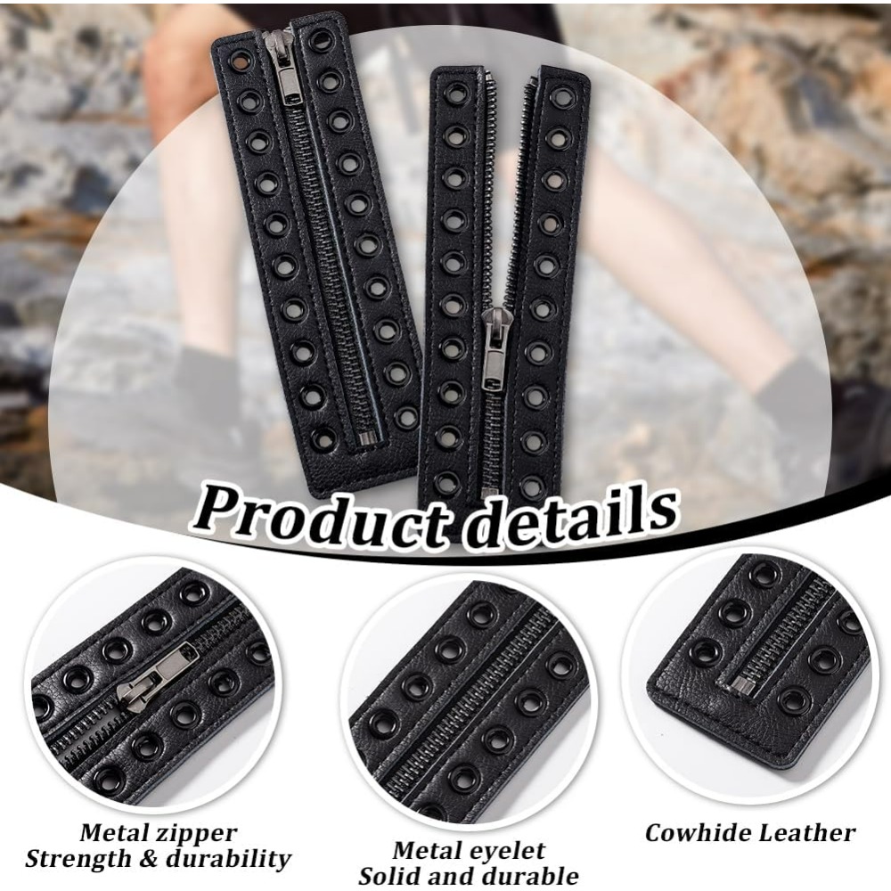 Leather Boot Zipper Inserts 6. - đánh giá và giá Men Shoes Outlet