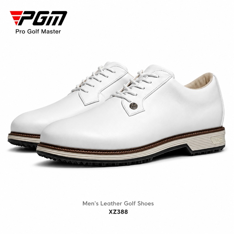 PGM Men's Cow Leather Golf Sho - đánh giá và giá Men Shoes Eu To Us