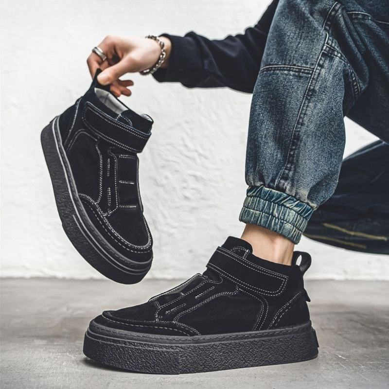 2026 Fashion High Top Velcro S - đánh giá và giá Men Shoes Velcro