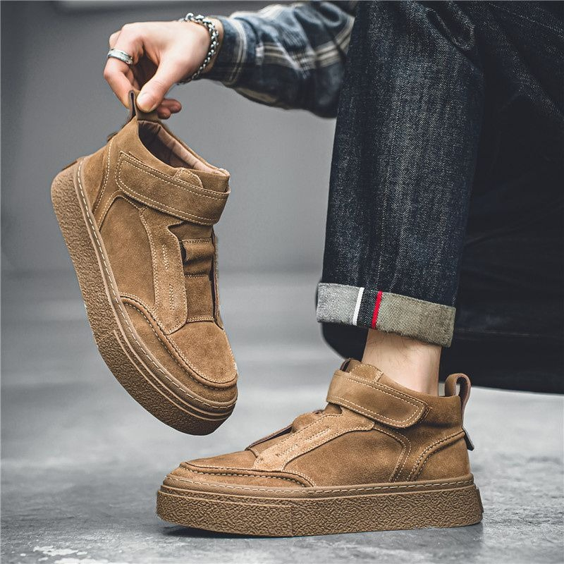 2026 Fashion High Top Velcro S - đánh giá và giá Men Shoes Velcro