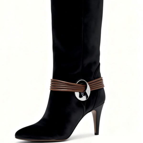 Women's Suede Knee-High Boots  - đánh giá và giá Men Shoes Elegant