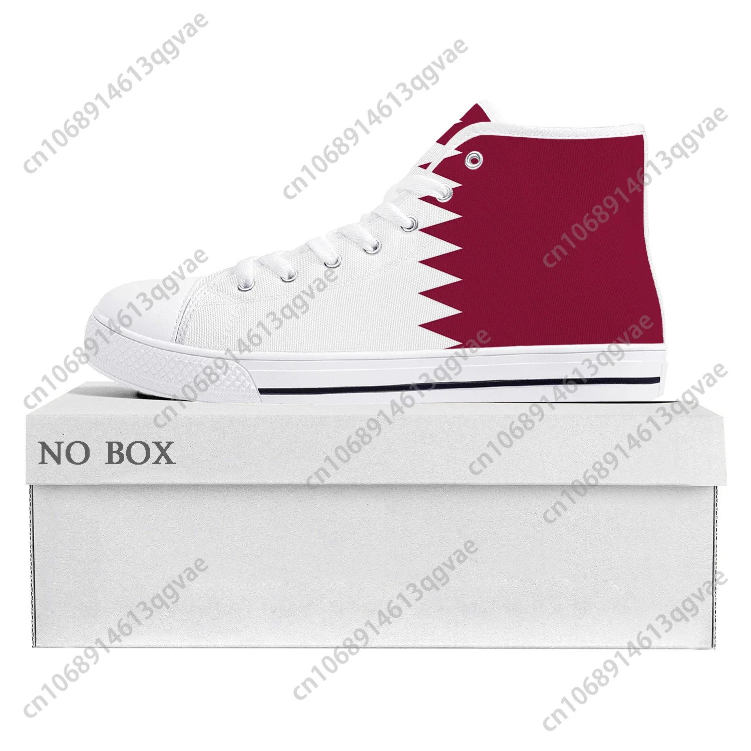 Qatar Flag High Top High Quali - đánh giá và giá Men Shoes Qatar