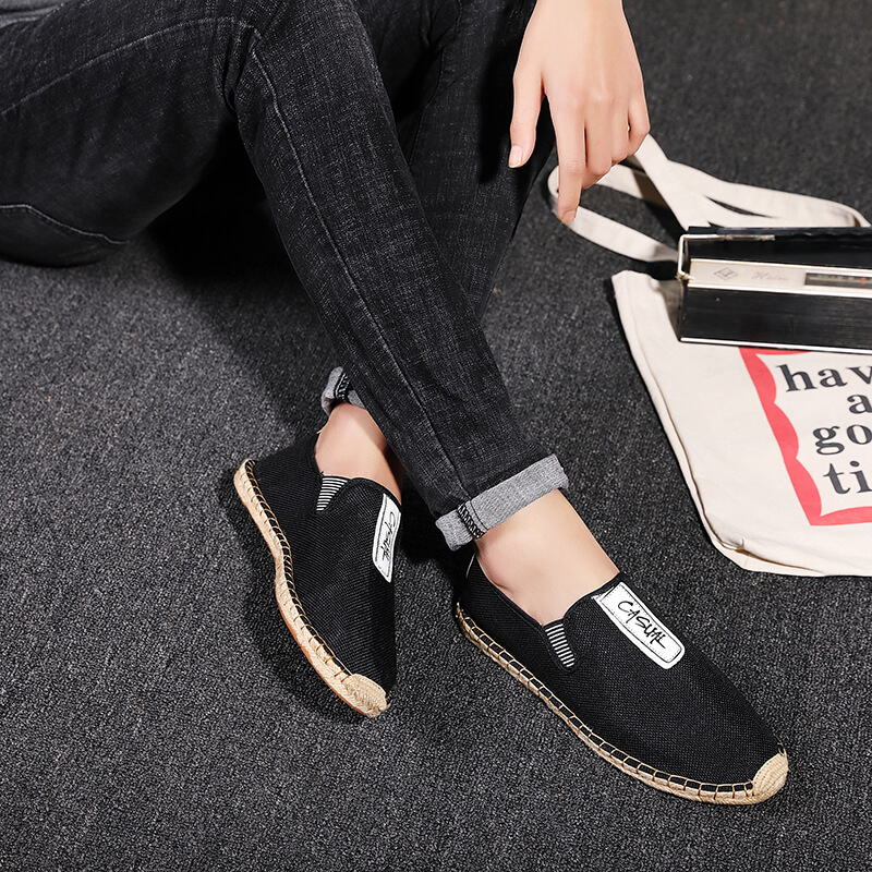 Linen Male Casual Shoes Loafer - đánh giá và giá Men Shoes Elegant